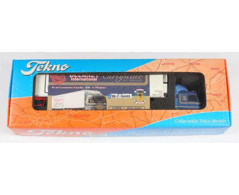 Tekno The Irish Historical Collection No.10 1:50 Scale Scania 143H 450 with Refrigerator Trailer "Delaney", Limited Edition 3