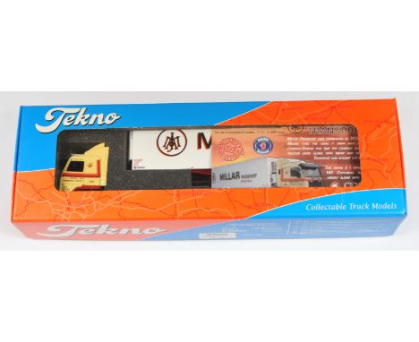 Tekno The Irish Historical Collection No.3 1:50 Scale Scania 143M 450 with Refrigerator Trailer "Millar Transport", Limited E