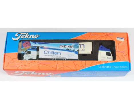 Tekno No.3450TS 1:50 Scale Volvo FH12 Globetrotter with Refrigerator Trailer "Chiltern", Limited Edition 62/100, with accesso