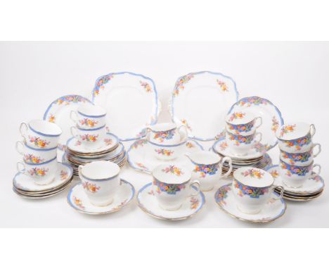 Royal Albert for Lawleys, Cheltenham - June Pattern - An early 20th century Royal Albert for Lawleys Regent St, Cheltenham, J