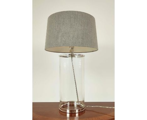 RALPH LAUREN HOME MODERN TABLE LAMP, with later shade, 80cm H approx. 