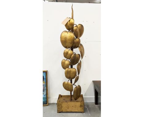 ATTRIBUTED TO GALERIE MAISON ET JARDIN FICUS TREE FLOOR LAMP, 175cm H approx, 45cm wide and 25 cm deep . 