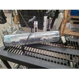 Sound lab Mirrorball rotator with Light- Works 12cm Diameter x 50cm Mirror Cylinder