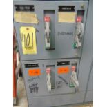 LOT OF BREAKERS (6), ALLEN BRADLEY, assorted
