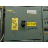 LOT OF BREAKERS (5), ALLEN BRADLEY, assorted (located on 2nd floor)