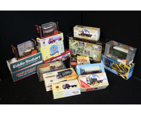 BOXED DIE CAST MODELS - a collection of boxed die cast models to include Corgi x12 - a Rigid Tippers Davidsons Animal Feeds 1