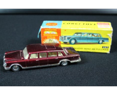 CORGI -  A boxed MERCEDES BENZ 600 Pullman 247, box poor (end leafs and damaged box missing), car v.good/excellent paint chip