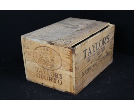 VINTAGE PORT - twelve bottles of Taylor's 1977 port in unopened original case.
