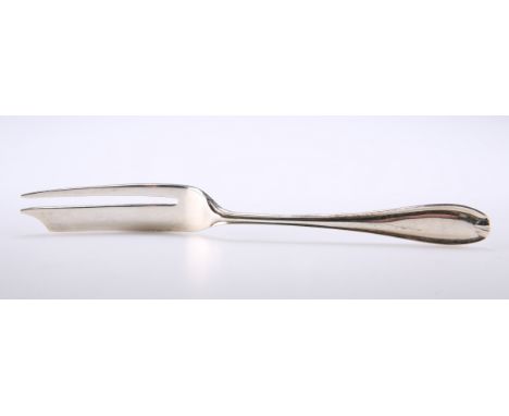 A SET OF SIX GEORGE V SILVER CAKE FORKS,&nbsp;by&nbsp;Smith &amp; Bartlam, Birmingham 1934, cased.
The absence of a Condition