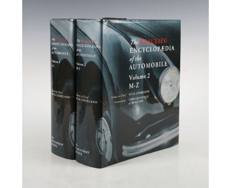 MOTOR-CARS. - Nick GEORGANO (editor). The Beaulieu Encyclopaedia of the Automobile. London: The Stationery Office, 2000. 2 vo