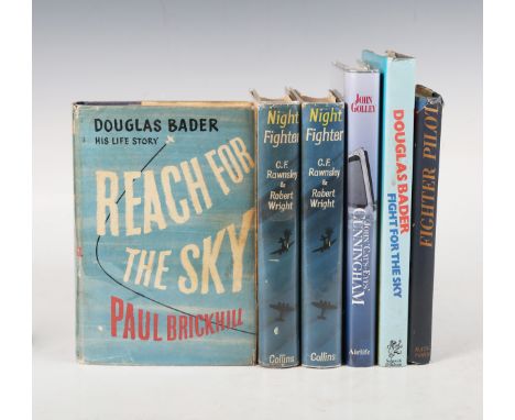 WAR. - Paul BRICKHILL. Reach for the Sky. Douglas Bader, His Life Story. London: Collins, 1954. First edition, including a lo