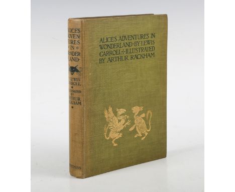 RACKHAM, Arthur (illustrator). - [Charles Lutwidge DODGSON.] 'Lewis Carroll'. Alice's Adventures in Wonderland… With a Proem 
