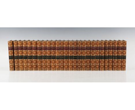 THACKERAY, William Makepeace. [The Works.] London: Smith, Elder, &amp; Co., 1889-1894. 26 vols., 8vo (186 x 123mm.) (Toning, 
