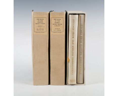 BENSON, A.C. and Lawrence WEAVER and E.V. LUCAS (editors). The Book of the Queen's Dolls' House. London: Methuen &amp; Co., 1