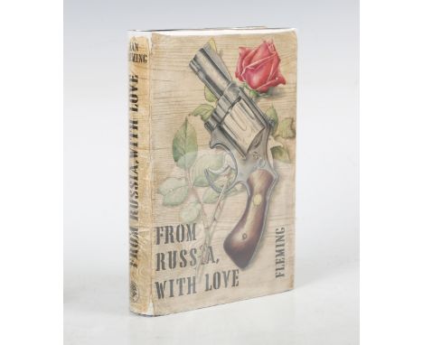 FLEMING, Ian. From Russia, With Love. London: Jonathan Cape, 1957. First edition, first impression, 8vo (187 x 122mm.) (Mild 