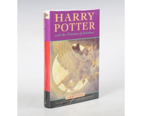 ROWLING, J.K. Harry Potter and the Prisoner of Azkaban. London: Bloomsbury, 1999. First edition, first impression, 8vo (198 x