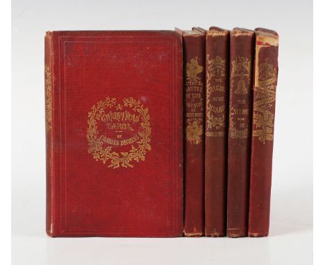 DICKENS, Charles. [The Christmas Books.] A Christmas Carol, in Prose. Being a Ghost Story of Christmas. London: Bradbury &amp