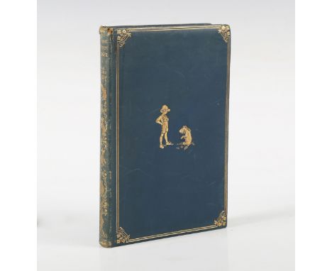 MILNE, A.A. The House at Pooh Corner. London: Methuen &amp; Co. Ltd., 1928. First edition, deluxe issue, 8vo (183 x 115mm.) I