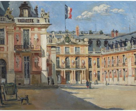 Caroline Scally (1886-1973)The Palace at VersaillesOil on canvas, 59 x 73cm (23¼ x 28¾'')Provenance: With The Frederick Galle