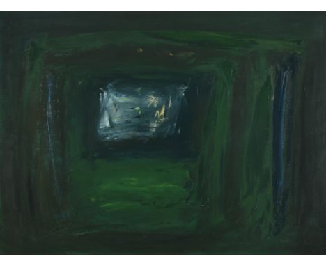 Sean McSweeney HRHA (1935-2018)Pool Áth na Beitheoige (1998)Oil on canvas, 91 x 122cm (35¾ x 48'')Signed and inscribed on str