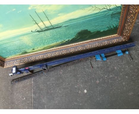 Two sash clamps 