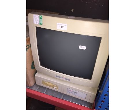 An Amstrad PCW9512 vintage PC. 