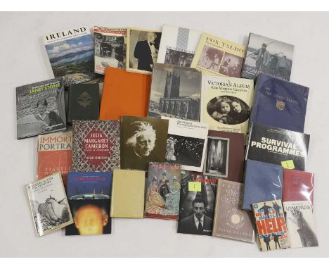 A collection of British photography books,  20th century and later, a quantity of photography and picture books on various Br