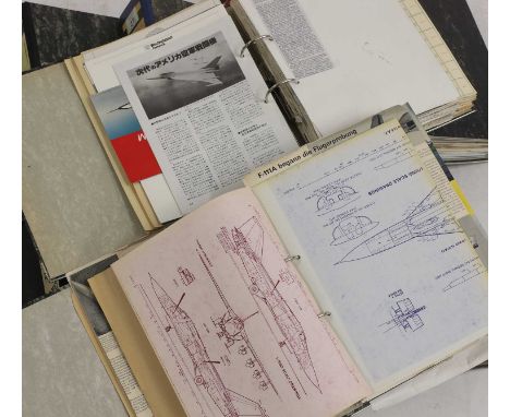 A large collection of North American aviation photography, 20th century, comprising a collection of North American aviation p