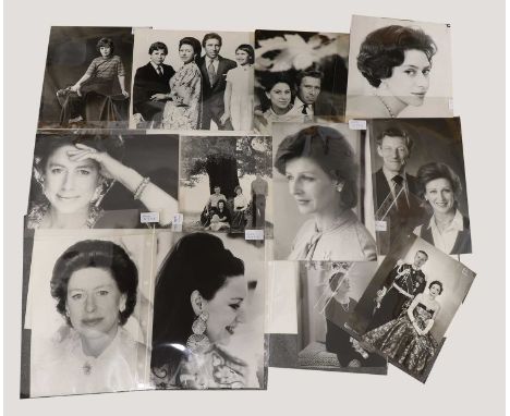 A collection of royal press photographs, 20th century, comprising twenty-seven silver gelatin print photographs of various ro