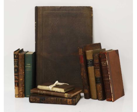 A collection of equine books, 19th century, comprising:Stubbs' 'The Anatomy of a Horse: The First Anatomical Table of the Ske