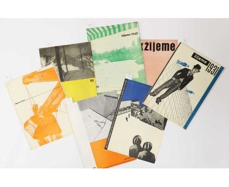 A collection of modernist Czech photography and ephemera, 20th century, comprising:a collection of modernist Czech photograph