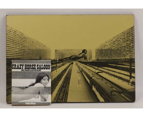 'Crazy Horse Saloon', c.1967, comprising a large-format photographic print on board with a glazed surface, depicting a poster
