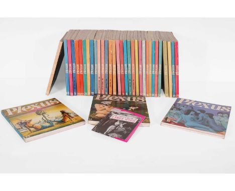 A collection of 'Plexus' journals, c.1960s and later, 'Plexus' was a French magazine from the late 1960s and early 1970s (an 