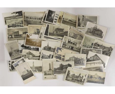 A collection of Czech industrial photography, early to mid-20th century, comprising a quantity of functionalist architectural