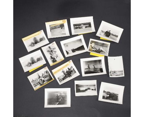 After Jacques-Henri Lartigue, c.1975, a collection of fifteen silver print photographs printed for the Beaux-Arts Exhibition,