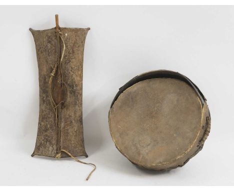 A Mahdist bronze drum, 18th century, believed to have been taken at the Battle of Omdumran at the war with the Mahdists, Suda