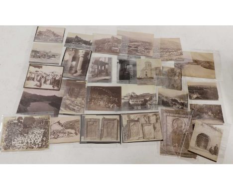 A collection of albumen prints, 19th century, by Russian photographer Dimitri Ermakov and Iranian photographer Antoin Sevrugu