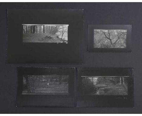 ▲ Josef Sudek (Czech, 1896-1976) A collection of four gelatin silver print photographs, 20th century, from the series 'Variou