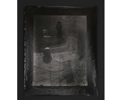 ▲ Josef Sudek (Czech, 1896-1976) 'Remembrance of Mr. Poe'silver gelatin print, originally taken in 1959, printed c.1969, sign