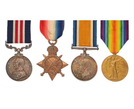 7th Bn South Lancashire Regt 1916 Military Medal MM group of four.   Awarded to 13001 A. SJT T.M. BUCKLEY S. LAN R. Comprisin