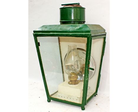 LMS Platform Lamp complete with innards, reputedly ex Knighton Station.
