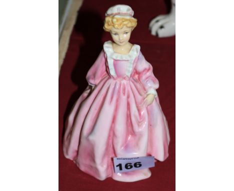 		A Royal Worcester figure, Grandmother's dress. No. 3081