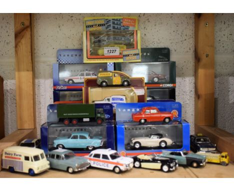 Toys & Diecast Models - Corgi Vanguards, Jaguar Daimler Sovereign Heather;  others Triumph 2.5Pi Cleveland Constabulary Polic