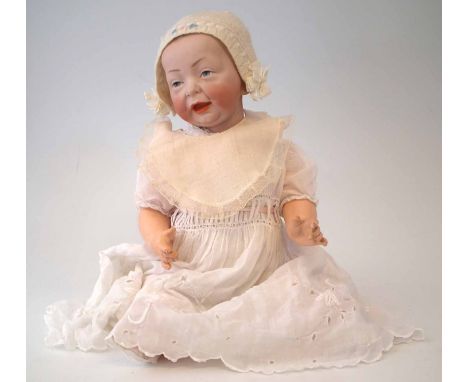 Kammer & Reinhardt doll, mould number 100  - 50, marked K&R with a star to the back to of the head, 49cm high     Condition r