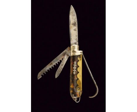 dating: circa 1900 provenance: Europe, Provided with a blade, saw, hook and hook-scale from one to six kg (spring is not work