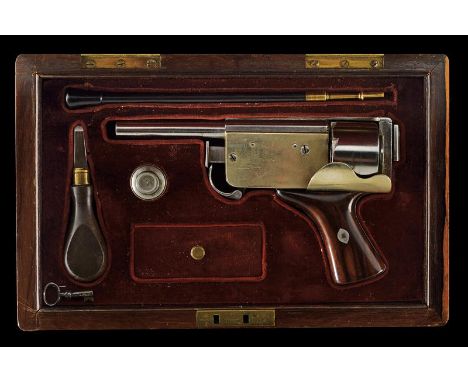dating: 1875-1890 provenance: Padova, Round, rifled, 9 mm cal. barrel, with octagonal base; smooth, eight-shot cylinder, fram