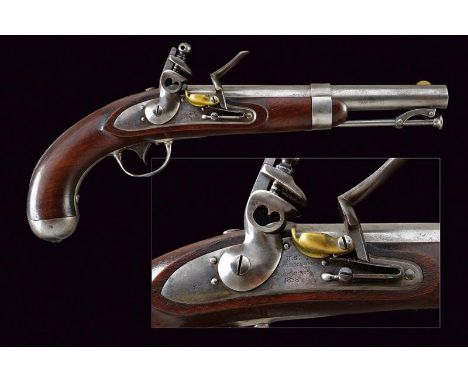 dating: 1838 provenance: USA, Smooth-bore, round, 14 mm cal. barrel, with square base, marked 'JCS' and 'P', brass fore-sight