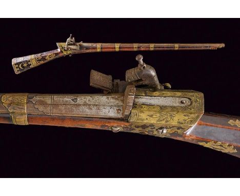 dating: First half of the 19th Century provenance: Turkey, Octagonal, rifled, 11 mm cal. barrel, with rear sight at the base,