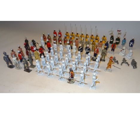 Replica original castings British Indian Army (Condition Good, twenty-two incomplete or parts missing, some part painted) (82