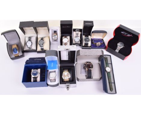 Collection of Boxed Gents Watches, including: Lorus, Christin Lars, 2 x Gianni Sebatini, TW Steel Rosra Quartz, Timex, Gianni